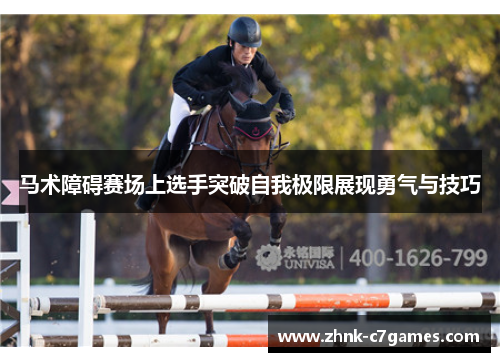 马术障碍赛场上选手突破自我极限展现勇气与技巧